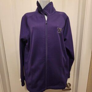 University of Washington Huskies Zip Up Jacket Size Small